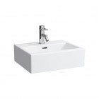 Laufen Living City umywalka ścienna 45x38 cm szlifowany spód biała H8154330001041