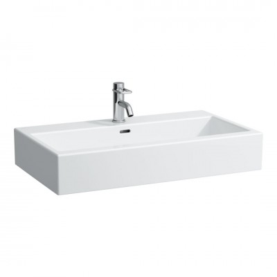 Laufen Living City umywalka ścienna 80x46 cm szlifowany spód biała H8174370001041