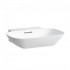 Laufen Ino umywalka ścienna 56x45 cm szlifowany spód biała H8163020001091