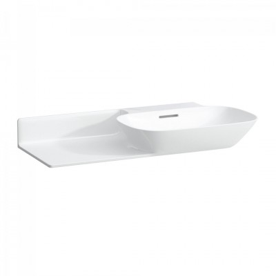 Laufen Ino umywalka ścienna 56x45 cm z blatem po lewej stronie biała H8133010001091
