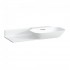 Laufen Ino umywalka ścienna 56x45 cm z blatem po lewej stronie biała H8133010001091