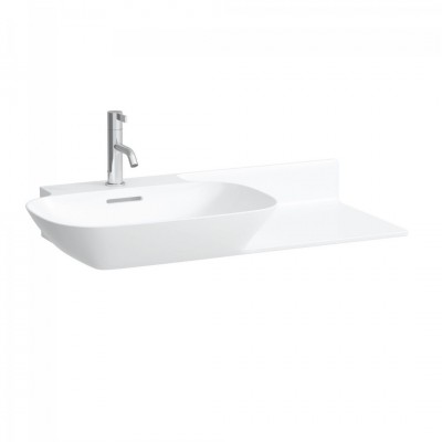 Laufen Ino umywalka ścienna 56x45 cm z blatem po prawej stronie biała H8133020001041