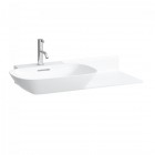 Laufen Ino umywalka ścienna 56x45 cm z blatem po prawej stronie biała H8133020001041
