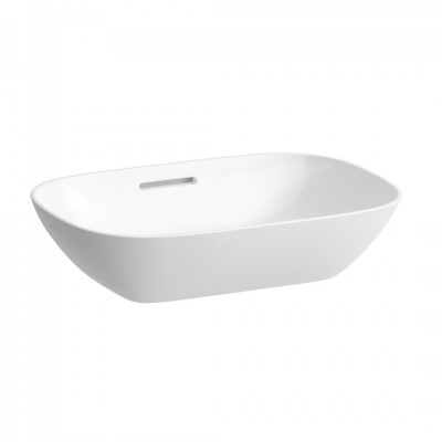 Laufen Ino umywalka nablatowa 50x36 cm prostokątna szlifowany spód biała H8123020001091