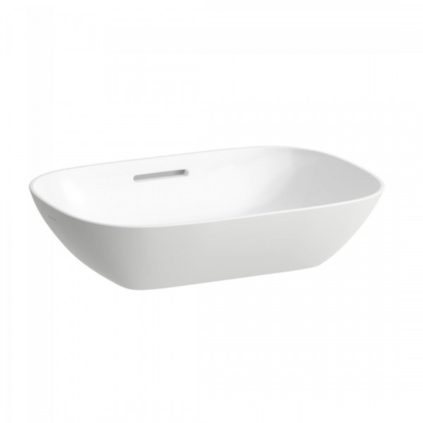 Laufen Ino umywalka nablatowa 50x36 cm prostokątna szlifowany spód biała H8123020001091