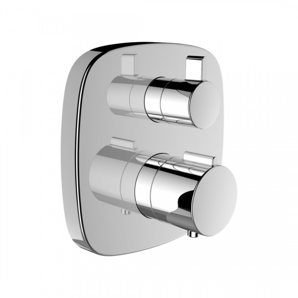 Laufen City Therm bateria wannowo-prysznicowa termostatyczna podtynkowa chrom HF905375100000