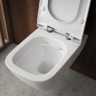 Geberit Smyle Square miska WC wisząca Rimfree biała z powłoką KeraTeck 500.208.01.8