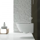 Geberit Smyle Square miska WC wisząca Rimfree z deską WC wolnoopadającą biała 500.683.00.2