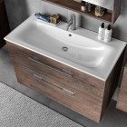 Geberit Selnova Square zestaw łazienkowy 100 cm umywalka z szafką orzech włoski hickory 501.246.00.1