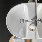 Geberit Selnova umywalka 65x50 cm półokrągła biała 500.297.01.7