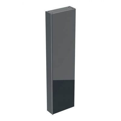 Geberit Acanto słupek wiszący 45 cm czarny mat 500.637.16.1