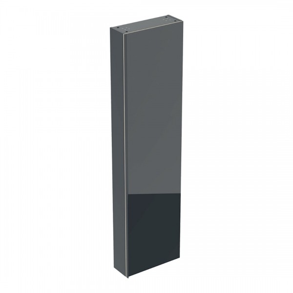 Geberit Acanto słupek wiszący 45 cm czarny mat 500.637.16.1