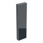 Geberit Acanto słupek wiszący 45 cm czarny mat 500.637.16.1