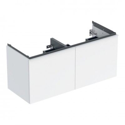 Geberit Acanto szafka podumywalkowa 118,4 cm biały połysk 503.007.01.1