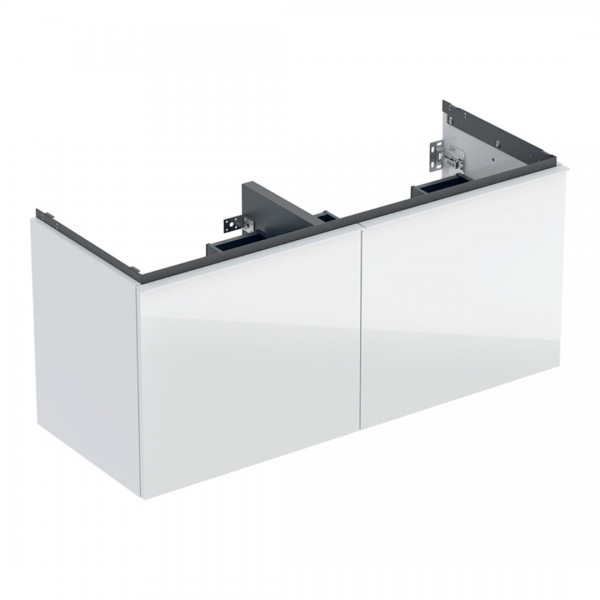 Geberit Acanto szafka podumywalkowa 118,4 cm wisząca biały połysk 503.007.01.2