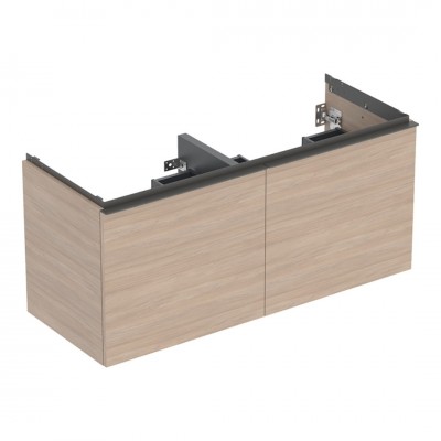 Geberit Acanto szafka podumywalkowa 118,4 cm wisząca dąb 503.007.JH.1