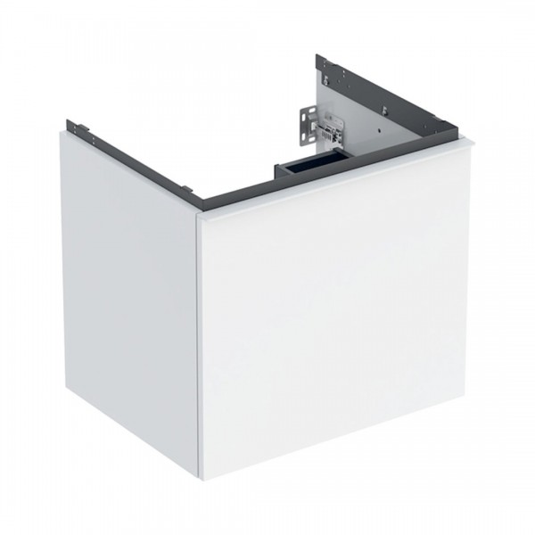 Geberit Acanto szafka podumywalkowa 59,2 cm wisząca biały połysk 503.003.01.1