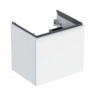 Geberit Acanto szafka podumywalkowa 59,2 cm wisząca biały połysk 503.003.01.1