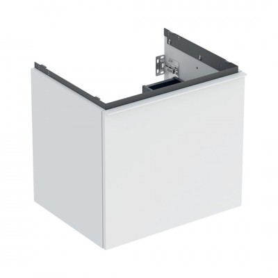 Geberit Acanto szafka podumywalkowa 59,2 cm wisząca biały mat 503.003.01.3