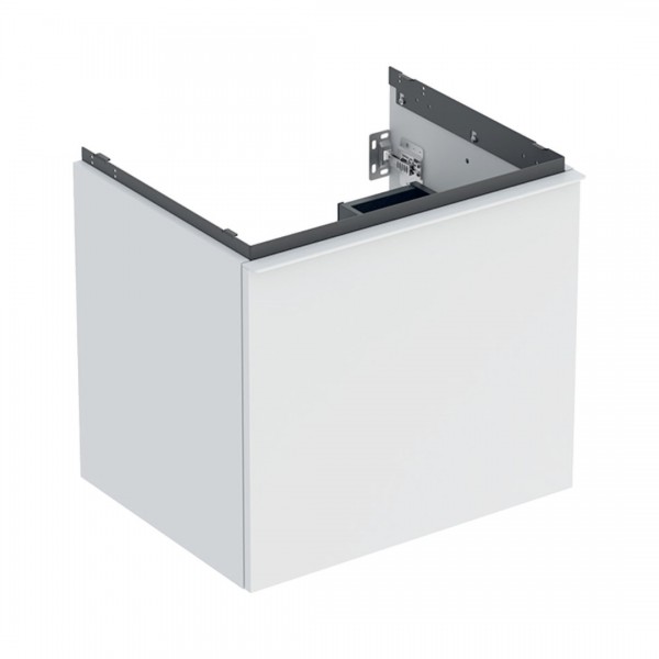 Geberit Acanto szafka podumywalkowa 59,2 cm wisząca biały mat 503.003.01.3