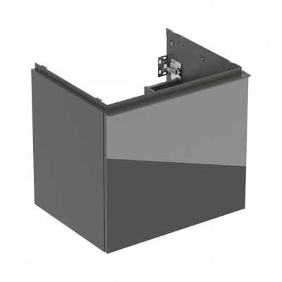 Geberit Acanto szafka podumywalkowa 59,2 cm wisząca lava mat/szkło 503.003.JK.2