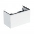 Geberit Acanto szafka podumywalkowa 88,8 cm wisząca biały połysk 503.005.01.1