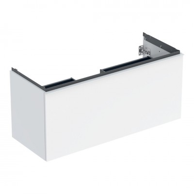 Geberit Acanto szafka podumywalkowa 118,4 cm wisząca biały połysk 503.006.01.1