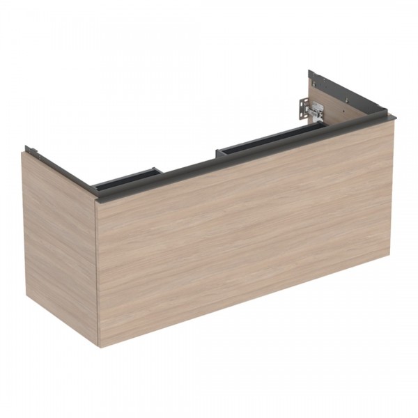 Geberit Acanto szafka podumywalkowa 118,4 cm wisząca dąb 503.006.JH.1