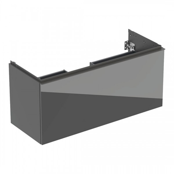 Geberit Acanto szafka podumywalkowa 118,4 cm wisząca lava mat/szkło 503.006.JK.2