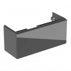 Geberit Acanto szafka podumywalkowa 118,4 cm wisząca lava mat/szkło 503.006.JK.2