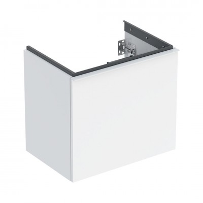 Geberit Acanto szafka podumywalkowa 59,2 cm wisząca biały połysk 503.008.01.1