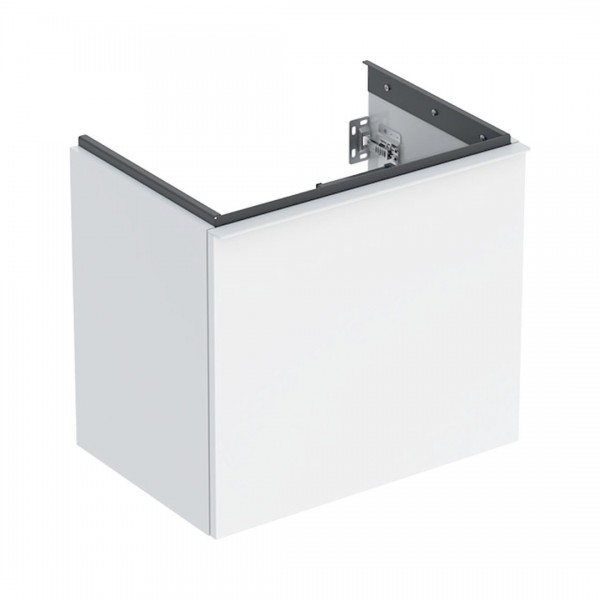 Geberit Acanto szafka podumywalkowa 59,2 cm wisząca biały połysk 503.008.01.1