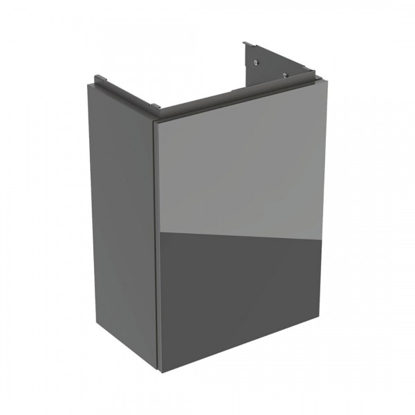 Geberit Acanto szafka podumywalkowa 39,2 cm wisząca lava mat/szkło 503.001.JK.2