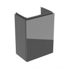 Geberit Acanto szafka podumywalkowa 39,2 cm wisząca lava mat/szkło 503.001.JK.2