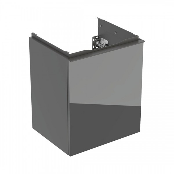 Geberit Acanto szafka podumywalkowa 44,6 cm wisząca lava mat/szkło 503.002.JK.2