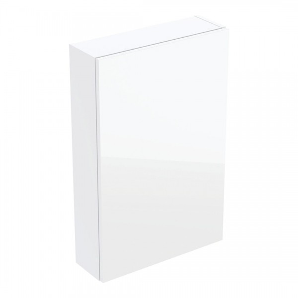 Geberit Acanto szafka 45 cm boczna wisząca biały połysk/szkło 502.318.01.2