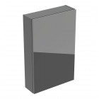 Geberit Acanto szafka 45 cm boczna wisząca lava mat/szkło 502.318.JK.2