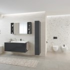 Geberit Acanto umywalka 90x48 cm prostokątna biała z powłoką KeraTeck 500.623.01.8