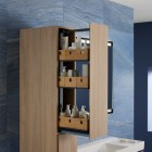 Geberit Acanto słupek 180 cm wiszący dąb 503.011.JH.1