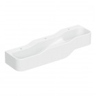 Geberit Bambini umywalka 140x39 cm wisząca lewa biała 502.975.00.1