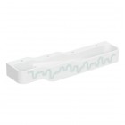 Geberit Bambini umywalka 180x39 cm wisząca prawa biała wzór zielony/jasnozielony 502.978.79.1