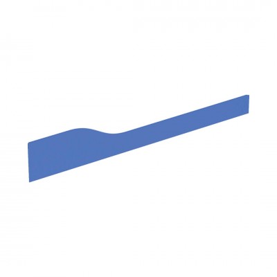 Geberit Bambini osłona do umywalki dekoracyjna przednia 137 cm prawa niebieski mat 430360226
