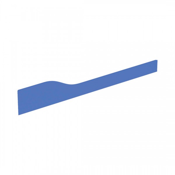 Geberit Bambini osłona do umywalki dekoracyjna przednia 137 cm prawa niebieski mat 430360226