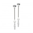 Geberit elementy mocujące do stojącej miski WC i bidetu stojącego 500.896.00.1