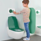 Geberit Sigma01 przycisk spłukujący biały/zielony/jasnozielony 115.770.79.5