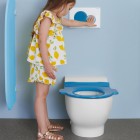 Geberit Bambini miska WC stojąca Rimfree biała 502.966.00.1