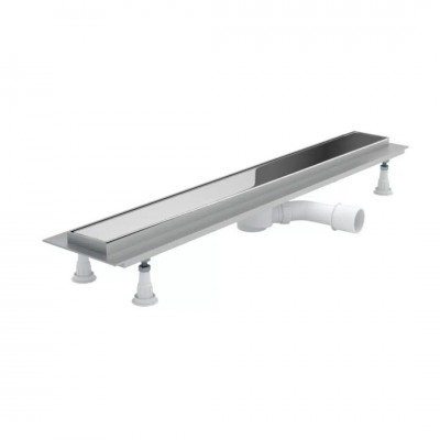 Schedpol Regular Line odpływ liniowy 60 cm z rusztem steel SOLSL-60080