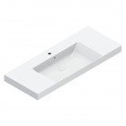 Catalano Zero umywalka 125x50 cm prostokątna biała 0121261001