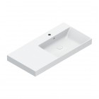 Catalano Zero umywalka 100x50 cm prostokątna prawa biała 0121031001