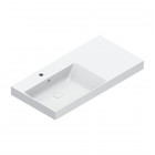 Catalano Zero umywalka 100x50 cm prostokątna lewa biała 0121041001